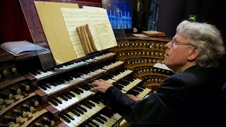 Daniel Roth Improvises at SaintSulpice  The Prelude to Easter Sunday Mass at SaintSulpice [upl. by Aivatnohs]