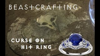 POE 30 Second Guide to Crafting a Curse on Hit Ring Using Beastcrafting 🟦difficult [upl. by Iroj]