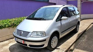 VW Sharan 19TDI 4motion 116hp 2002 [upl. by Lamrouex]