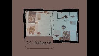 Plan with Me  A5 Discbound [upl. by Ottie525]