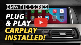 CarPlay MMI Prime Retrofit in BMW F10  Installation Tutorial [upl. by Yenruoj]