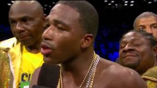 Adrien Broner Post Fight Interview [upl. by Eiramadnil]