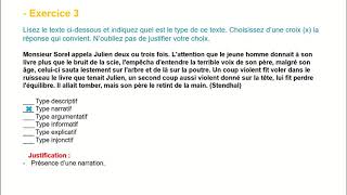 Les Types de Textes – 10 Exercices dapplication [upl. by Ykcim818]