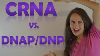 CRNA vs DNAP amp DNP School  Certified Registered Nurse Anesthetists Program Changes [upl. by Kauffmann]