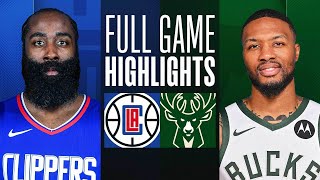 CLIPPERS at BUCKS  FULL GAME HIGHLIGHTS  March 4 2024 [upl. by Aikat425]