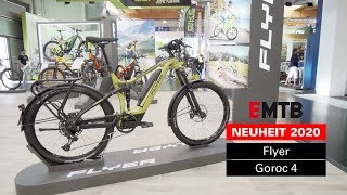 Flyer Goroc 4 EMTBVideo zur 2020erNeuheit Eurobike 2019 [upl. by Kirsti599]