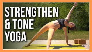 30 min Intermediate Vinyasa Yoga  Full Body Toning [upl. by Ennaegroeg]