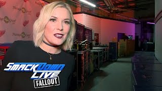 Renee Young has no remorse after smacking The Miz SmackDown LIVE Fallout Dec 20 2016 [upl. by Devan]