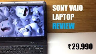 Sony Vaio Laptop Review [upl. by Assek]