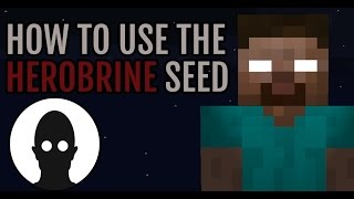 How to use the Herobrine Seed in Minecraft [upl. by Sundstrom]