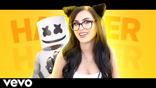 SSSniperWolf Sings Marshmello  Happier [upl. by Oiled33]