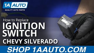 How to Replace Ignition Switch 0716 Chevy Silverado [upl. by Leoline984]