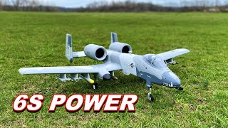 Eflite A10 Thunderbolt II Twin 64mm EDF  High Performance amp Easy To Fly  TheRcSaylors [upl. by Erret]