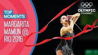 Margarita Mamuns Rio 2016 individual allaround Final routines  Top Moments [upl. by Britni]