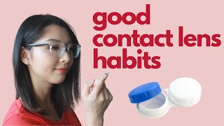 Contact lens habits you NEED to have  Optometrist Explains [upl. by Otsenre744]