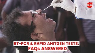 RTPCR amp Rapid Antigen Tests FAQs Answered  BOOM  COVID19 Tests  COVID19 vaccine  COVID19 News [upl. by Atikihc]