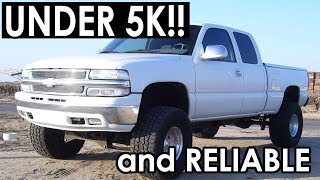 Top 7 BEST Trucks Under 5K Reliable [upl. by Trilly]