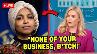 Karoline Leavitt DESTROYS Ilhan Omar on Live TV AGAIN [upl. by Heinrik39]