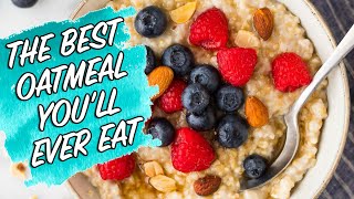 How to Cook Perfect Steel Cut Oats Recipe [upl. by Rempe]