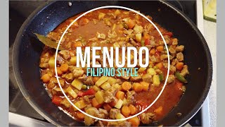 How to cook menudo Filipino style [upl. by Huai]