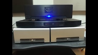 VTVamplifier Purifi 1ET400a Stereo Power amp Review vs Schiit Aegir Rega Elicit R Aegir monoblocks [upl. by Nelhsa611]