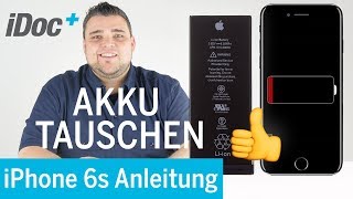 iPhone 6s – Akku tauschen Reparaturanleitung [upl. by Ligriv]