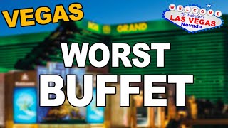 Experience The Worst Buffet in Las Vegas [upl. by Eenahpets]