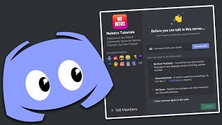 How to Make a Discord Server Rules Page Membership Screening [upl. by Ainoda]