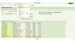 Create Query via SQ01 SQ02 SQ03 for SAP MM [upl. by Blanka]