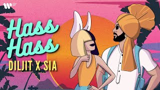 Hass Hass Official Video Diljit X Sia [upl. by Everara570]