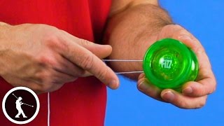 How to Put a String on a Yoyo and Adjust it for Play [upl. by Jordison]