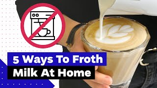 How To Froth Milk At Home Best Milk Frothers Review [upl. by Atteniuq841]