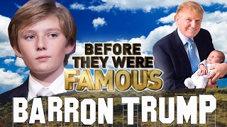 BARRON TRUMP  Before They Were Famous  2017 Biography [upl. by Flavius465]