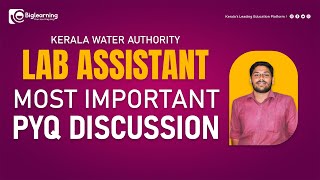 LAB ASSISTANT  KERALA WATER AUTHORITY  PREVIOUS YEAR QUESTIONS  ONLINE COACHING  KPSC [upl. by Saxen]