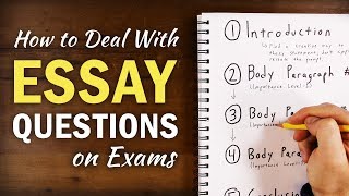 5 Rules for Answering ESSAY Questions on Exams [upl. by Ailgna684]