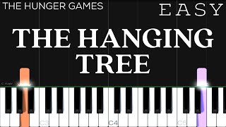 The Hanging Tree  The Hunger Games Mockingjay  EASY Piano Tutorial [upl. by Rol]