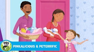 PINKALICIOUS amp PETERRIFIC  Pinky Arrives  PBS KIDS [upl. by Einafit624]