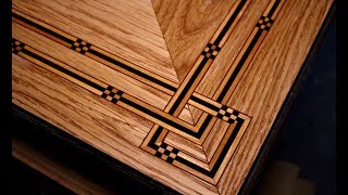 How To Inlay A Table Top [upl. by Bundy]