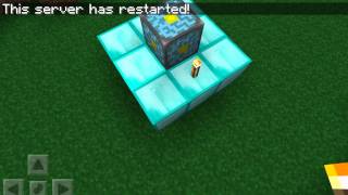 Minecraft PE How To Spawn Herobrine [upl. by Ahsetel]