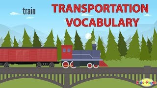 Transportation Vocabulary and Vehicle Names [upl. by Holds476]