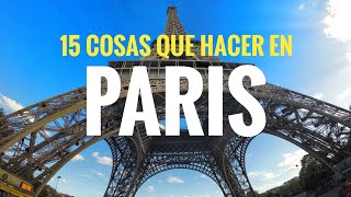 15 cosas que ver en Paris  Lugares para visitar en paris [upl. by Adlare]