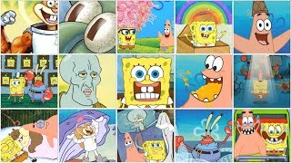 SPONGEBOB GAME FRENZY ALL WINS [upl. by Ttsepmet]