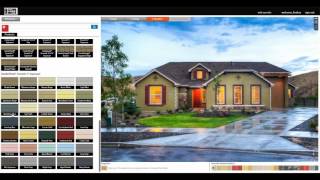 How to Quickly ReDesign the exteriors of a home using Renoworks Pro [upl. by Dunston]