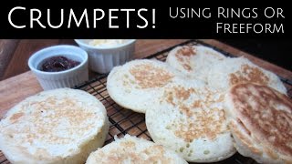 Crumpets  With or Without Rings [upl. by Ecyar610]