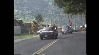 Drive around the island of Tutuila American Samoa 1994 [upl. by Nihsfa]