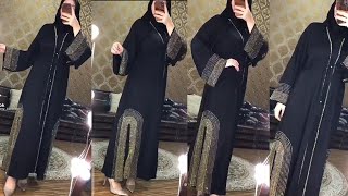 Simple steps on how to make abaya dress DETAILED [upl. by Rramahs]