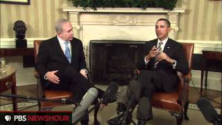 Obama Netanyahu Meet Amid Discord Over 1967 Borders [upl. by Eilesor]