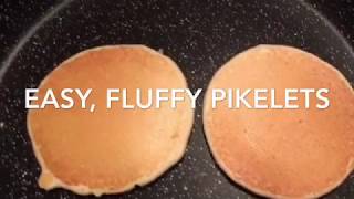 Easy fluffy Pikelets [upl. by Suhpoelc]