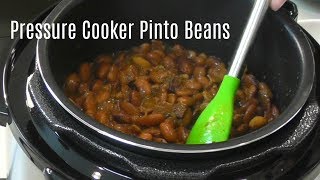 Pressure Cooker Pinto Beans  No Soak Quick Cook Beans  Cosori 2 Quart Electric Pressure Cooker [upl. by Meerek]