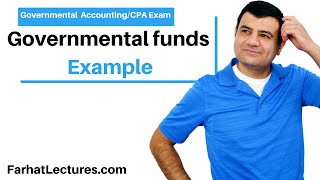 Example Governmental Funds  CPA Exam [upl. by Ennaitsirhc]